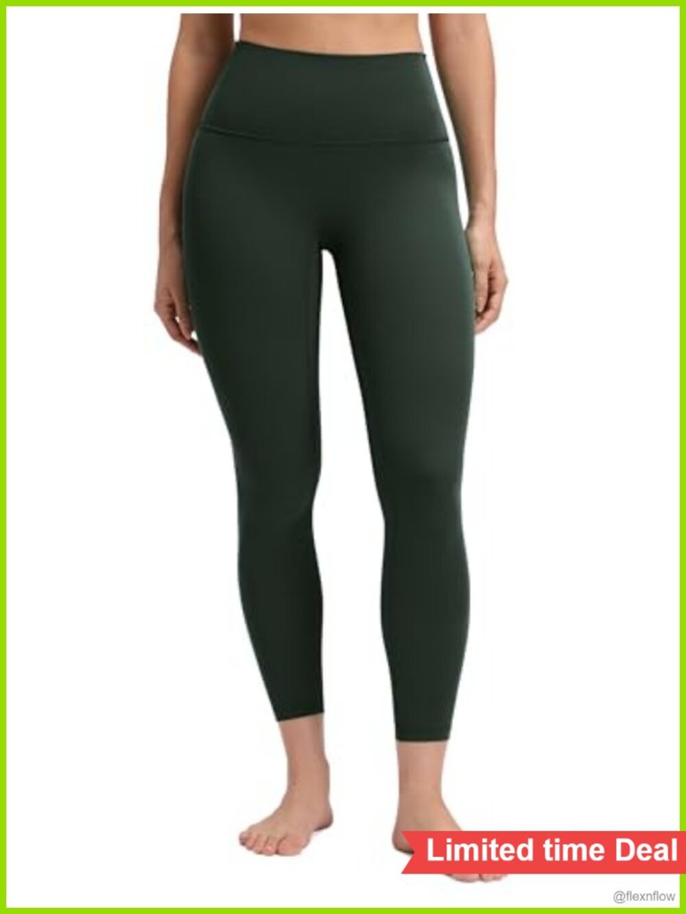 CRZ YOGA Butterluxe No Front Seam High Rise Leggings 25" 7/8 Yoga Pants